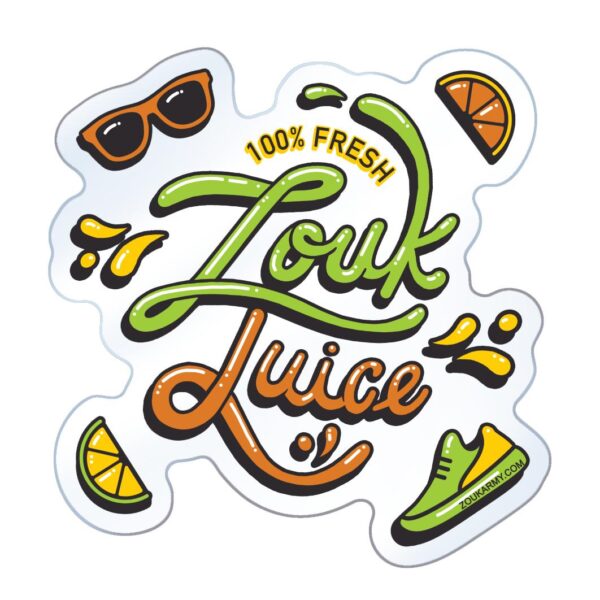 Zouk Juice Sticker
